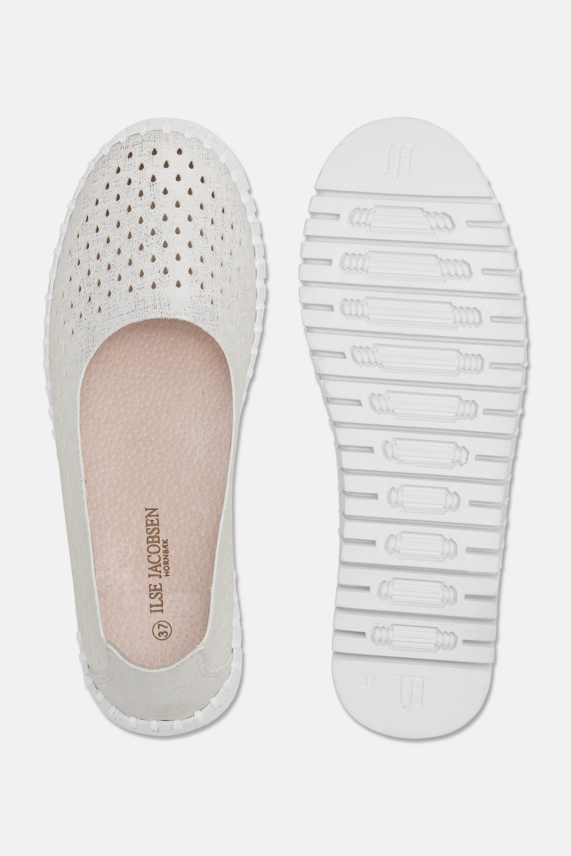 Ballerina Glitter - White White